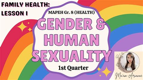 slogan mapeh grade 8|Gender & Human Sexuality .